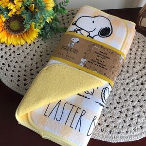 Rae Dunn x Peanuts Snoopy EASTER BEAGLE Drying Mats
